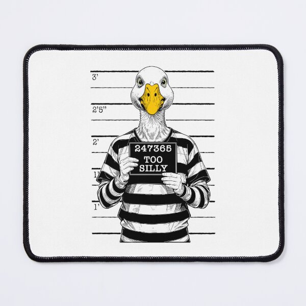 Item preview, Too Silly Goose Police Mugshot Funny Jail Criminal Convict designed and sold by GrandeDuc.