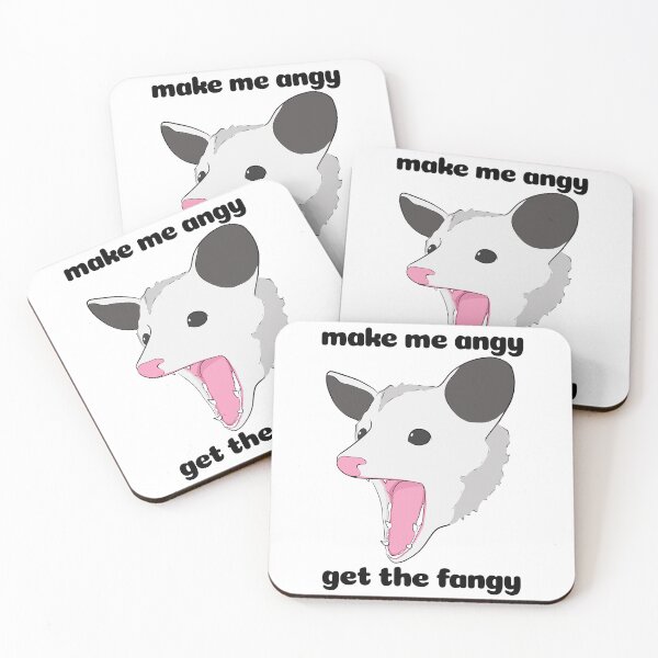 Item preview, Make Me Angy, Get the Fangy - Opossum designed and sold by rornelson.