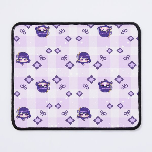 Item preview, Genshin Impact Baal Ei Inspired Mouse Pads, Pillows, Face masks, Mouse pad, Art designed and sold by IntrovertMochi.