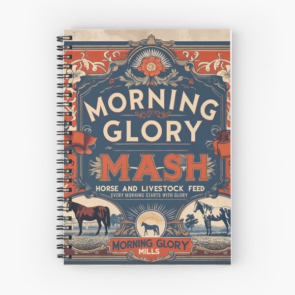Item preview, feed sack horses morning glory farmhouse designed and sold by Marcee Duggar.