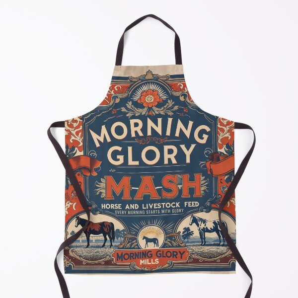 Item preview, feed sack horses morning glory farmhouse designed and sold by Marcee Duggar.
