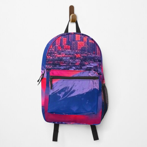 Item preview, Epic Sunset Over Mountain City with Purple Hues designed and sold by GrizzlyCollective.