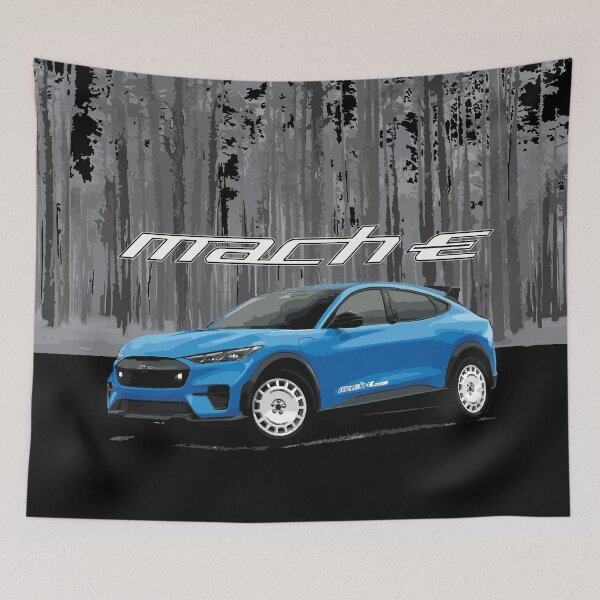 Item preview, MUSTANG MACH-E Rally GT Grabber Blue Electric  nitrous  designed and sold by cowtownCOWBOY.