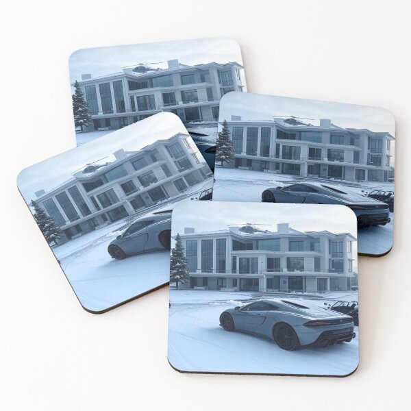 Item preview, Mega Mansion with Super Car in Style designed and sold by GrizzlyCollective.