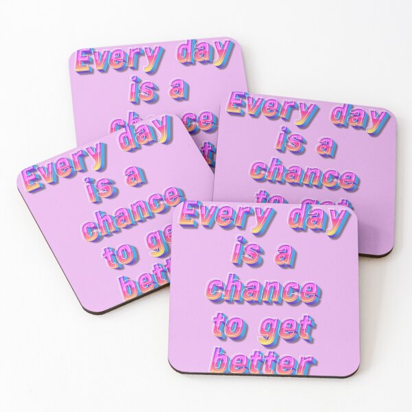 Item preview, Every day is a chance to get better, smart wirds designed and sold by MarinaFedorova.