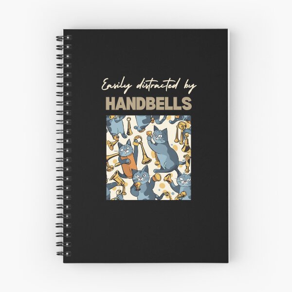 Item preview, Easily distracted by handbells designed and sold by sydney-syder.