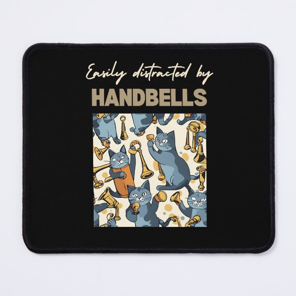 Item preview, Easily distracted by handbells designed and sold by sydney-syder.