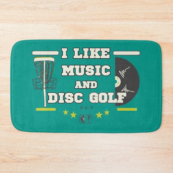 Item preview, I like music and disc golf designed and sold by vibeno1.