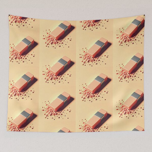Item preview, Eraser Minimalism Art Style designed and sold by artofuniverse.