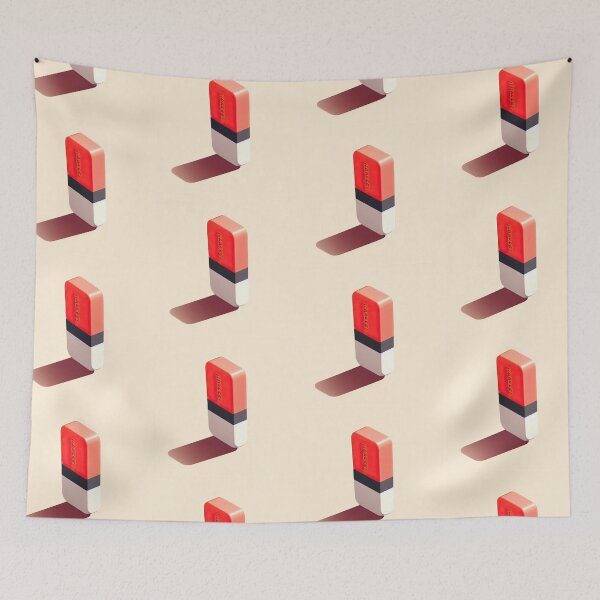 Item preview, Eraser Minimalism Art Style designed and sold by artofuniverse.