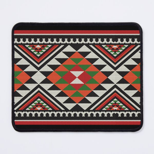Item preview, Traditional Diamonds Folk Sadu Arabian Hand Weaving Pattern designed and sold by House of Sadu by Craitza.
