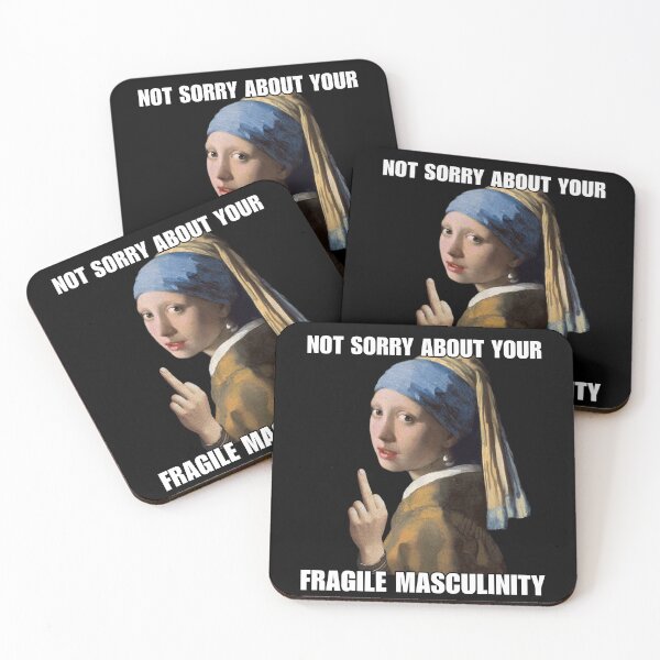 Item preview, Not Sorry About Your Fragile Masculinity designed and sold by ValentinaHramov.