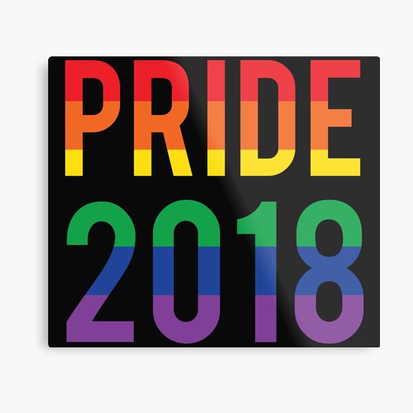 Pride Month 2018 Metal Print