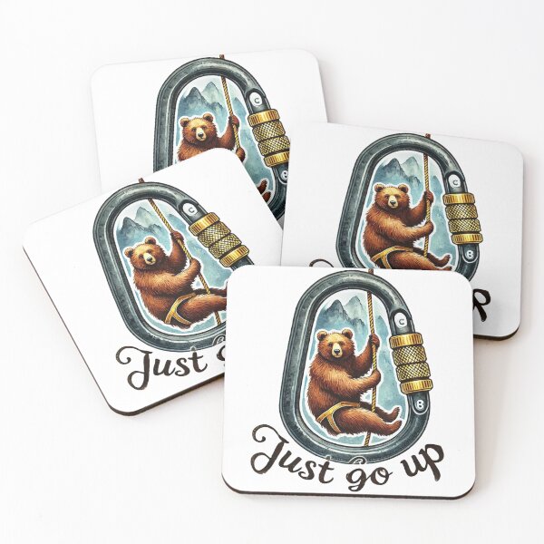 Item preview, Grizzly Bear Rock Climbing designed and sold by HaydenMillepied.