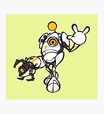 Bomberman Portal P-body Kawaii Photographic Print