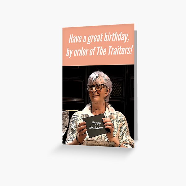 Item preview, Linda from Traitors Have a Great Birthday designed and sold by JustforLaughs1.