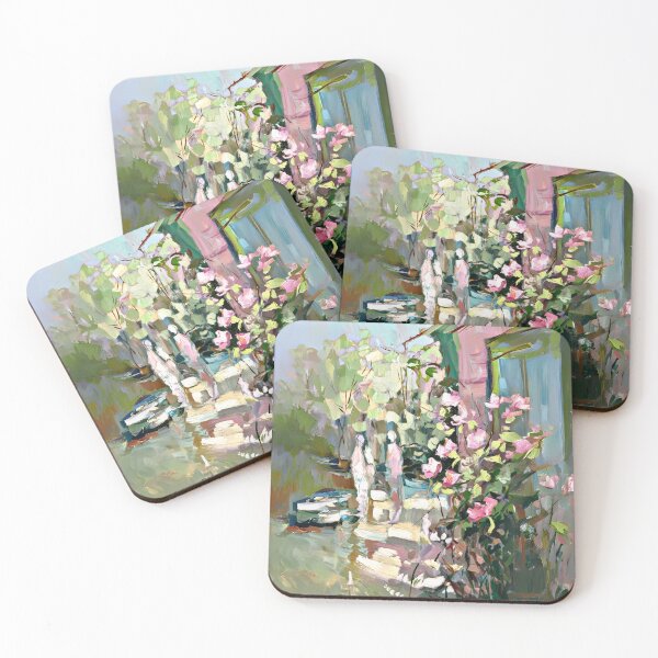 Item preview, Impressionist Style Couple Standing in Their Garden  designed and sold by Sizani.