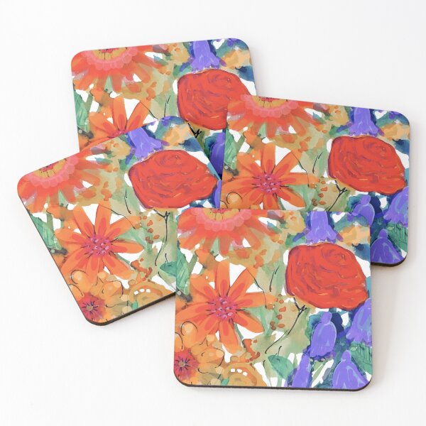 Item preview, Digital Doppleganger. Bright red bunch designed and sold by bekki smith.