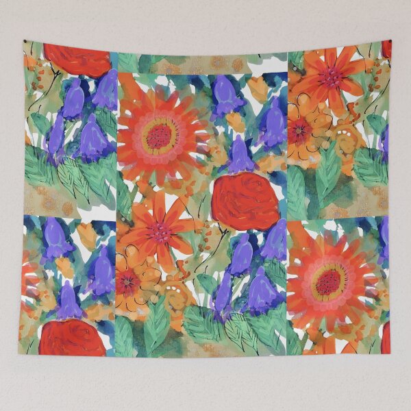 Item preview, Digital Doppleganger. Bright red bunch designed and sold by bekki smith.