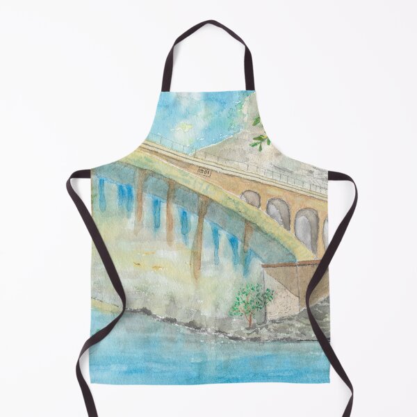 Item preview, Watercolor Bridge over the Tarn River designed and sold by Alain DIVINE.
