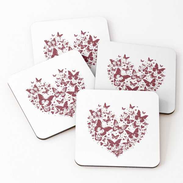 Item preview, A heart for Valentine made of butterflies designed and sold by Marcu Ioachim.