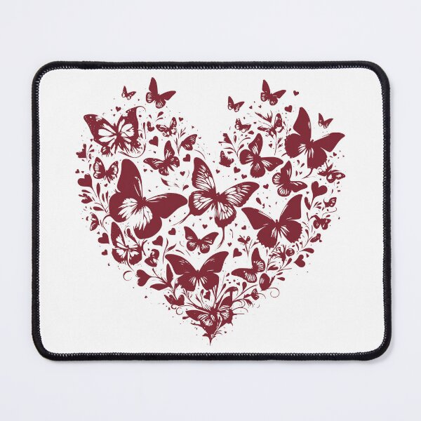 Item preview, A heart for Valentine made of butterflies designed and sold by Marcu Ioachim.