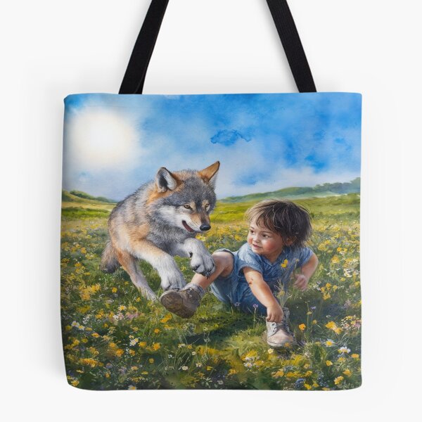 Item preview, El lobo y el niño designed and sold by Collection de trésors .