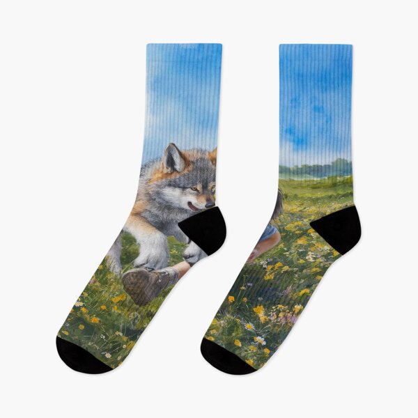 Item preview, El lobo y el niño designed and sold by Collection de trésors .