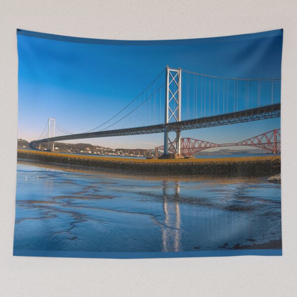 Item preview, Forth Rail and Road Bridges designed and sold by Alisonchambers2.