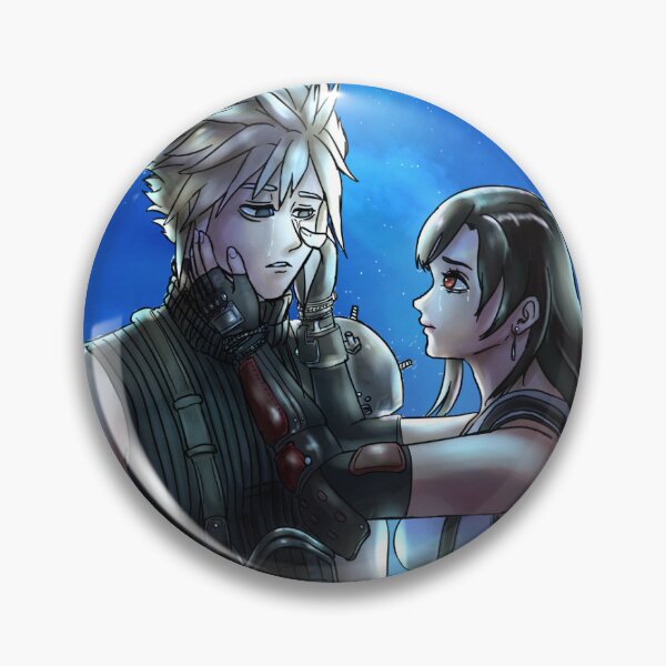 Item preview, Tifa x Cloud Cloti Final Fantasy 7 RPG Gaming Art Print designed and sold by IntrovertMochi.