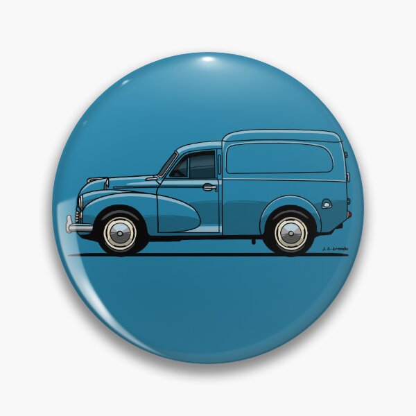 Item preview, My drawing of the Morris Minor Van designed and sold by designjaag.