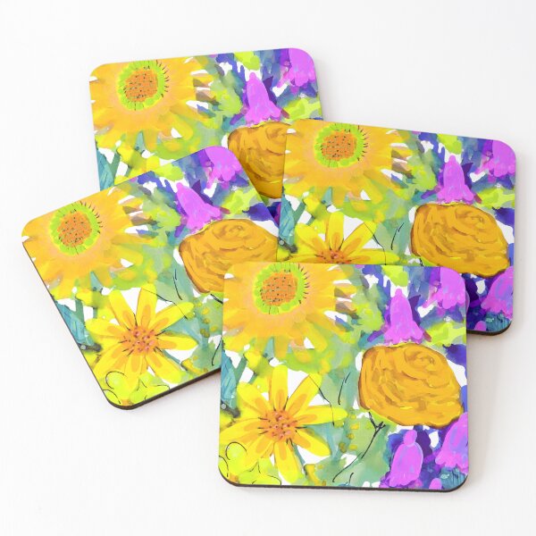 Item preview, Digital Doppleganger. Warm yellow bunch designed and sold by bekki smith.