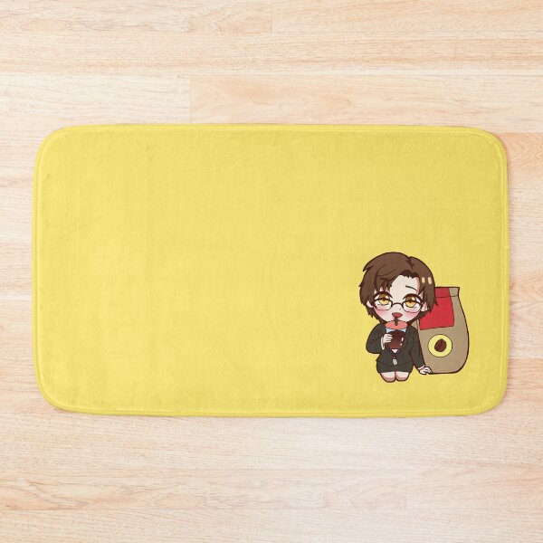 Item preview, Mystic Messenger - Jaehee Coffee Otome Game Chibi  designed and sold by IntrovertMochi.
