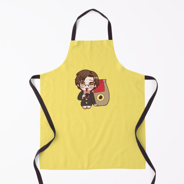 Item preview, Mystic Messenger - Jaehee Coffee Otome Game Chibi  designed and sold by IntrovertMochi.