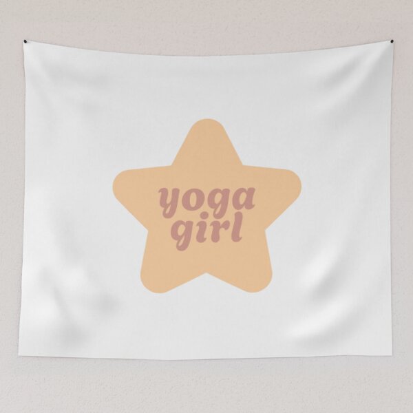 Item preview, yoga girl with star designed and sold by stainedauroras.