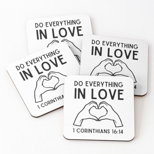 Item preview, Do Everything In Love 1 Corinthians 16:14 designed and sold by Jesusandu2.