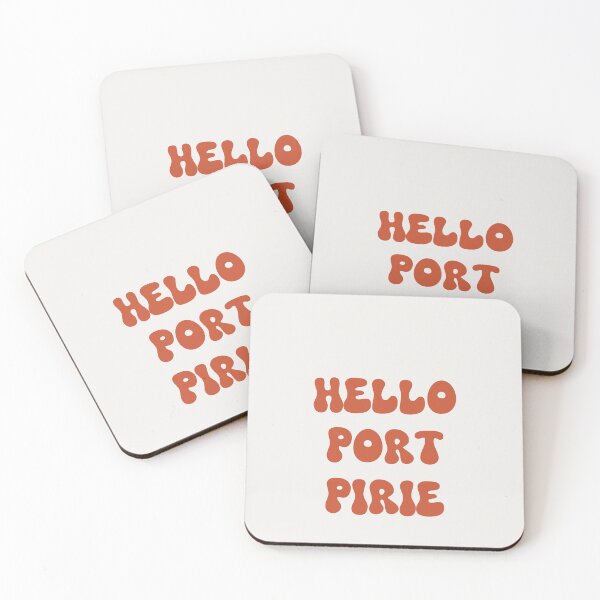 Item preview, Hello Port Pirie Retro Typography Design designed and sold by RM-Journey.