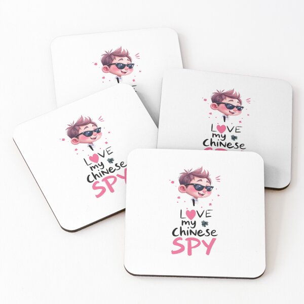 Item preview, I Love My Chinese Spy - Cool Spy Edition designed and sold by Calymera.