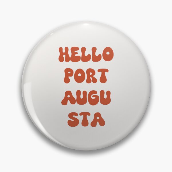 Item preview, Hello Port Augusta Retro Typography Design designed and sold by RM-Journey.