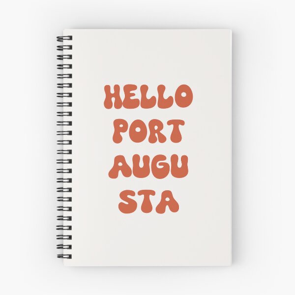 Item preview, Hello Port Augusta Retro Typography Design designed and sold by RM-Journey.