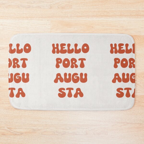 Item preview, Hello Port Augusta Retro Typography Design designed and sold by RM-Journey.