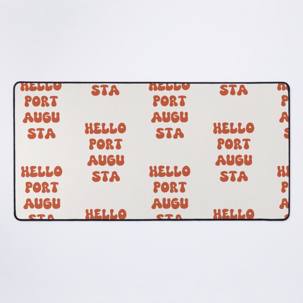 Item preview, Hello Port Augusta Retro Typography Design designed and sold by RM-Journey.