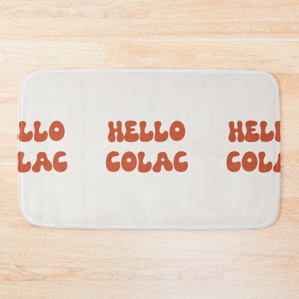 Item preview, Hello Colac Retro Typography Design designed and sold by RM-Journey.