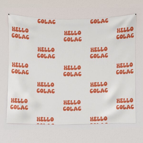 Item preview, Hello Colac Retro Typography Design designed and sold by RM-Journey.