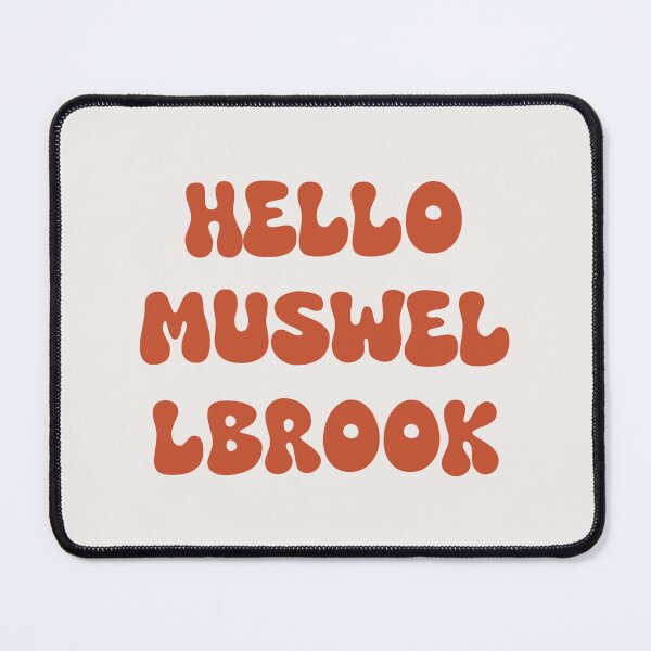 Item preview, Hello Muswellbrook Retro Typography Design designed and sold by RM-Journey.