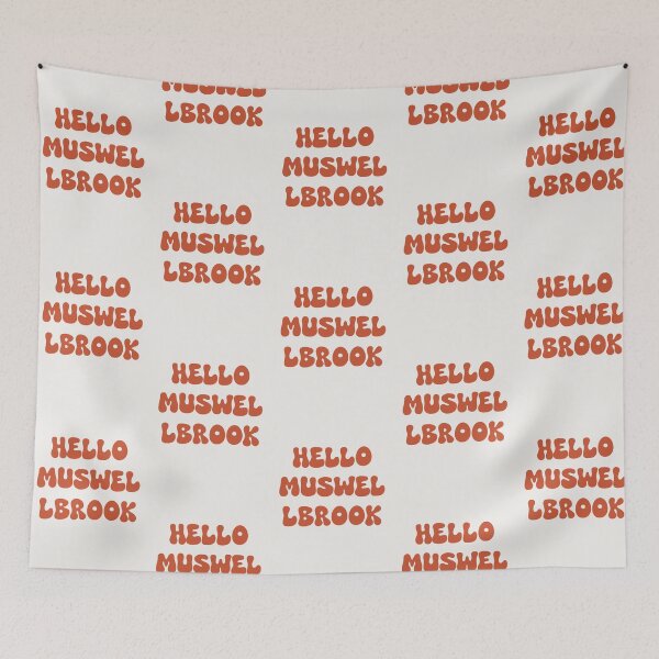 Item preview, Hello Muswellbrook Retro Typography Design designed and sold by RM-Journey.