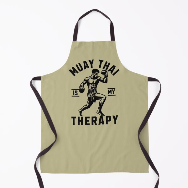 Item preview, Muay Thai Is My Therapy Muay Thai Training Mindset Boxer Boxing Coach Trainer designed and sold by KLArtzStore.
