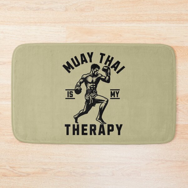 Item preview, Muay Thai Is My Therapy Muay Thai Training Mindset Boxer Boxing Coach Trainer designed and sold by KLArtzStore.