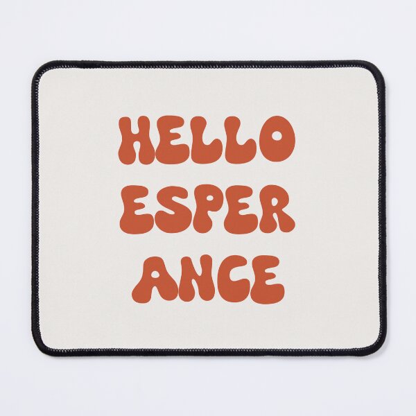 Item preview, Hello Esperance Retro Typography Design designed and sold by RM-Journey.