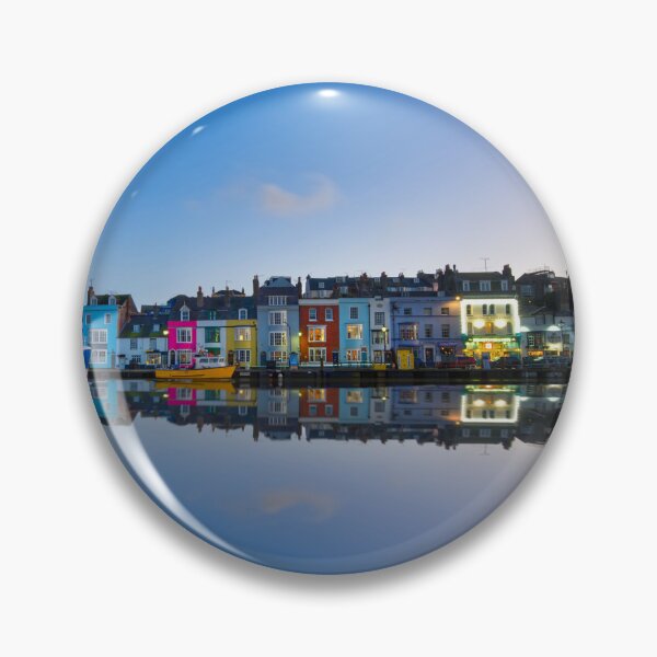 Item preview, Weymouth Old Harbour Dusk designed and sold by Alisonchambers2.